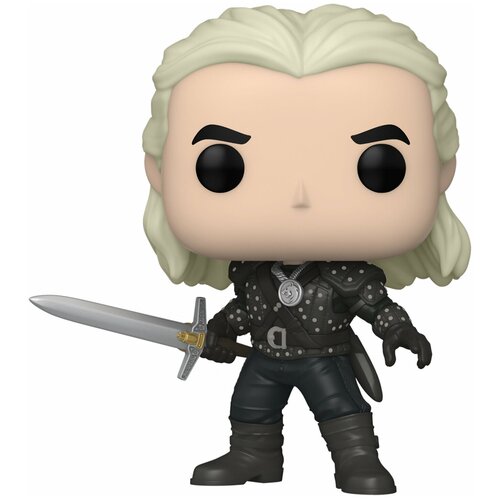 Фигурка Funko POP! TV Witcher Geralt w/Chase 57814 фигурка funko pop ведьмак геральт сериал witcher geralt netflix