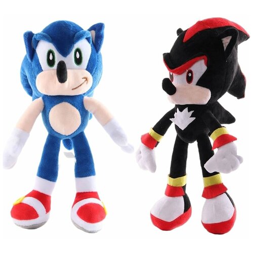 Мягкие игрушки Соник и Шэдоу Sonic 2 в 1 (45 см)