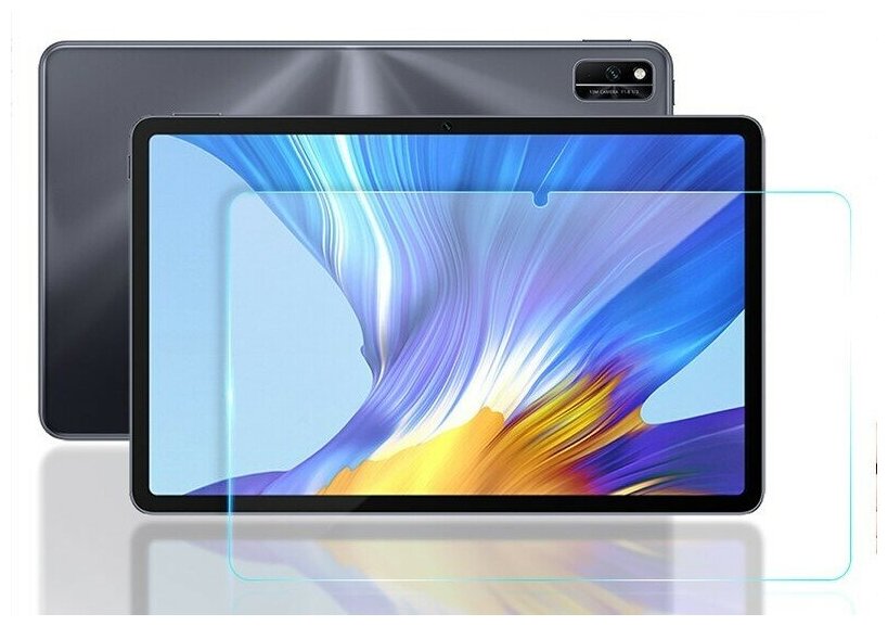 Комплект 2 шт. Защитное стекло для планшета Huawei MatePad 10.4"(2020/2022) / Honor Pad V6 (2020) 10.4" / V7(2021) 10.4" / MatePad SE 10.4' 0.33 мм.