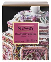 Чай черный Newby Heritage Strawberry & Mango, 100 г