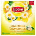 Чайный напиток травяной Lipton Calming Cаmomile в пирамидках - изображение
