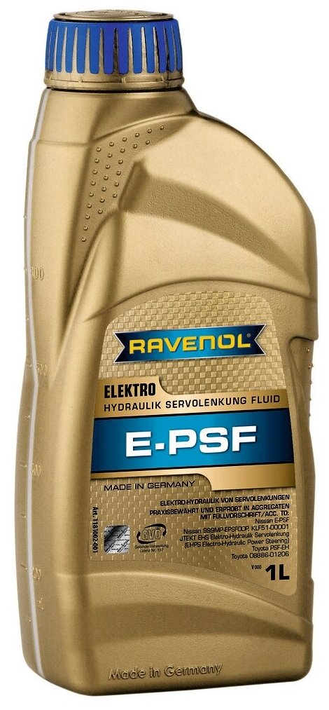 Трансмиссионное Масло E-Psf Fluid ( 1л) (Второй Номер 4014835839908) Ravenol118100200101999