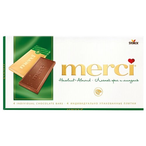 фото Шоколад Merci молочный