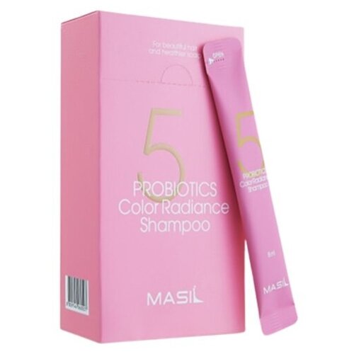 MASIL Набор 20 шт Шампунь с пробиотиками для защиты цвета Masil 5 Probiotics Color Radiance Shampoo, 20 шт