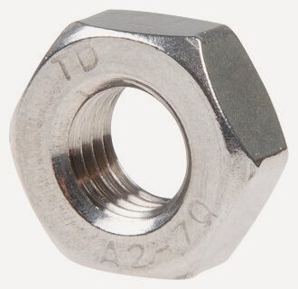 Изображение товара Гайка шестигранная М14 нержавеющая сталь А2 DIN 934 STARFIX 5 штук SMZ1-85224-5