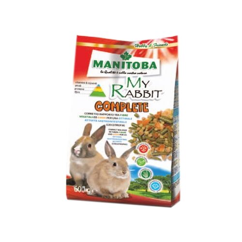 Корм для карликовых кроликов Manitoba My rabbit Complete 600 г