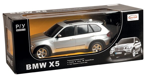 Легковой автомобиль Rastar BMW X5 (23100) 1:18 27.5 см фото 12