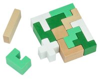 Головоломка Professor Puzzle Professor Egg Head’s Pentomino Puzzle and Book Pack (PC1429) зеленый/бе