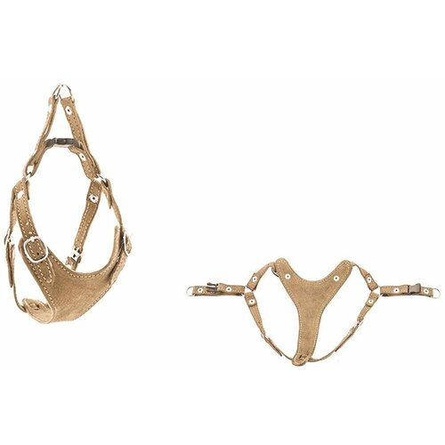 Дарэленд шлейка замша быстросъёмная Ева (M, Рыжая)