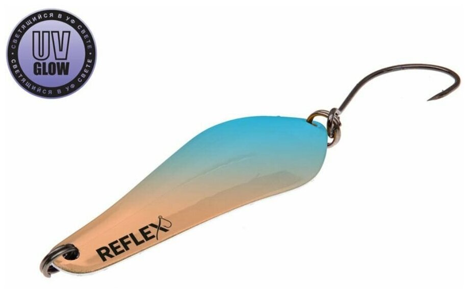 Блесна рыболовная Iam Reflex CRYSTAL 3.6 гр 40 мм #R45 / новинка / открытие сезона / Ловля щуки / Блесна на форель / Трофейная рыбалка / Ультралайт