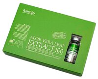 Ramosu ALOE VERA LEAF EXTRACT 100 Сыворотка для лица концентрат алоэ 10 мл (3 шт.)