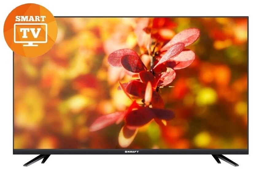 LED-телевизор KRAFT KTV-P55 UHD02T2CIWLF/Smart TV ANDROID 9.Google Play