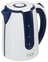 Чайник Sinbo SK-7323, белый/синий