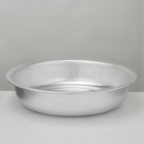 Таз алюминиевый 16 л d45 см h13 см 2525₽