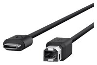 Кабель Belkin USB Type-C - USB-B (F2CU035bt06) 1.8 м black