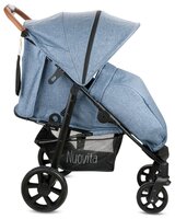 Прогулочная коляска Nuovita Corso lilla/argento серебристый