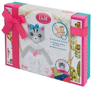 Фото D&amp;M Шьем игрушку Кошка Алиса в подарочной упаковке (66051)