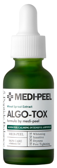 Medi-Peel Ампульная детокс-сыворотка для лица с ростками пшеницы Algo-tox calming intensive ampoule