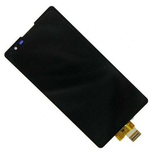 Дисплей для телефона LG K220DS (X power) в сборе с тачскрином Черный