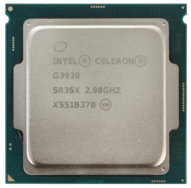 Процессор Intel Celeron G3930 (2,9 ГГц, LGA 1151, 2 Мб, 2 ядра) OEM