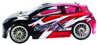 Легковой автомобиль Himoto Drift X (E18DT) 1:18 24.5 см черный/синий