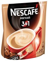 Растворимый кофе Nescafe 3 в 1 мягкий, в стиках (50 шт.)