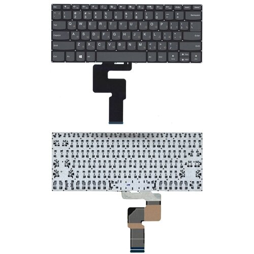 Клавиатура для ноутбука Lenovo Yoga 520-14IKB 720-15IKB черная us qwerty new replacement keyboard for lenovo ideapad v330 14isk v330 14ikb v130 14ikb v130 14igm v330 14igm v330 14arr laptop