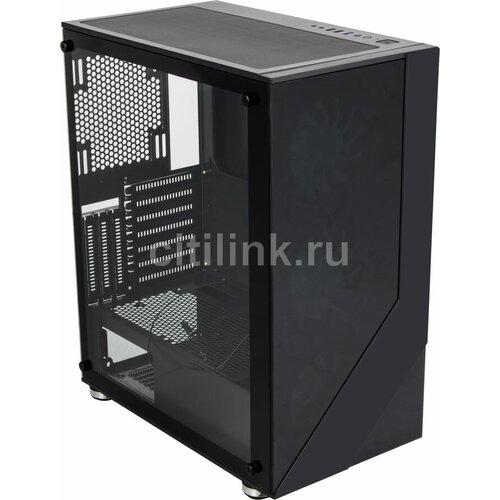 Корпус ATX Formula V-LINE 7713, Midi-Tower, без БП, черный