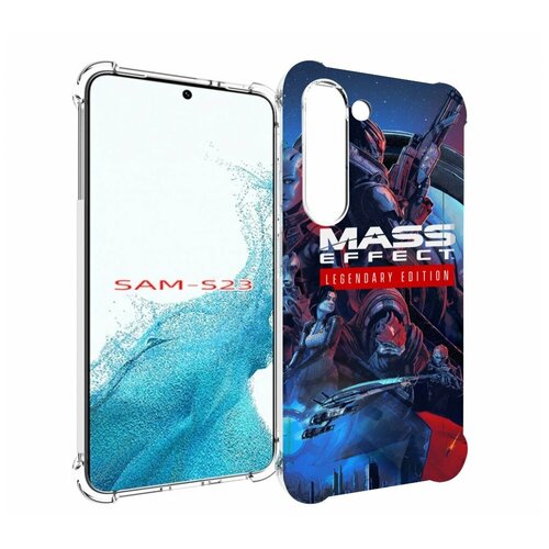 Чехол MyPads Mass Effect Legendary Edition для Samsung Galaxy S23 задняя-панель-накладка-бампер