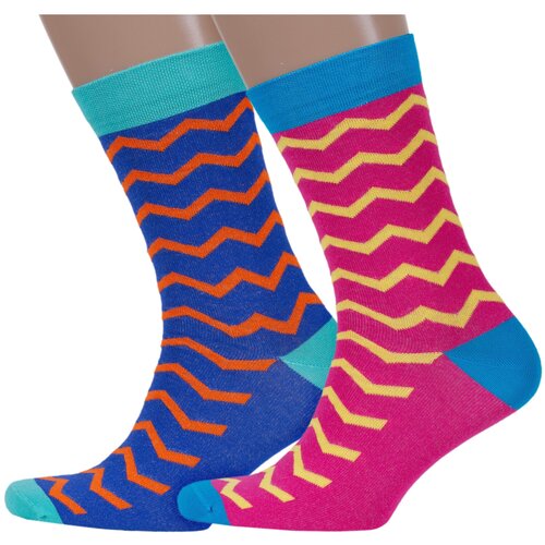 фото Комплект из 2 пар носков хох fantasy xf-22, микс 18, размер 27