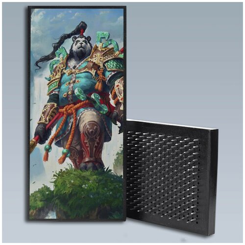 фото Доска садху для йоги с гвоздями, уф печать игра warcraft wow world of warcraft - 1847 шаг 10мм woodart