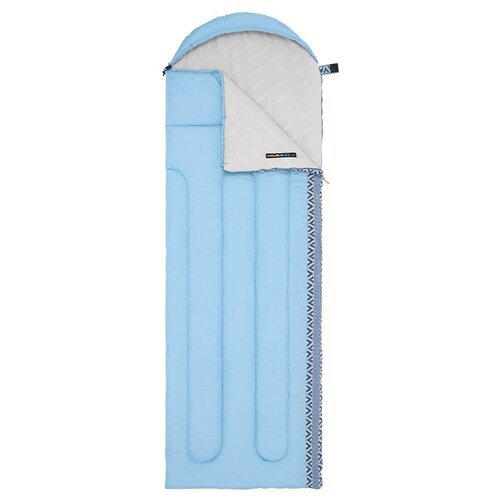 Мешок спальный Naturehike Envelope Down L350 19030х75 см правый ТК 3C голубой 343000₽
