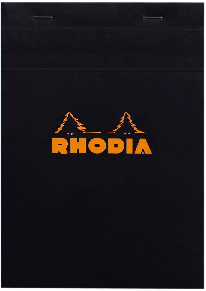 Блокнот Rhodia Basics №16, A5, клетка, 80 г, черный