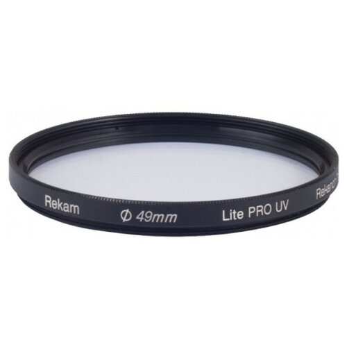 Светофильтр ультрафиолетовый Rekam 49-2LC Lite PRO UV с просветляющим покрытием для объектива, 49 мм