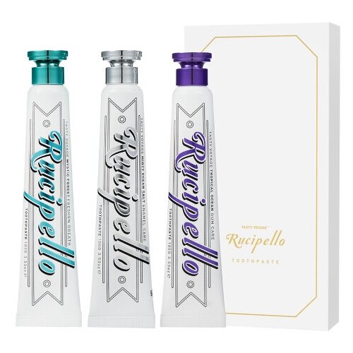 Подарочный Набор зубных паст 3 пред Rucipello Set 300 P Toothpaste