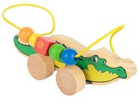 Лабиринт Мир деревянных игрушек Крокодил зеленый/бежевый