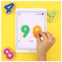 Набор букв и цифр marbotic Smart Letters/Number разноцветный