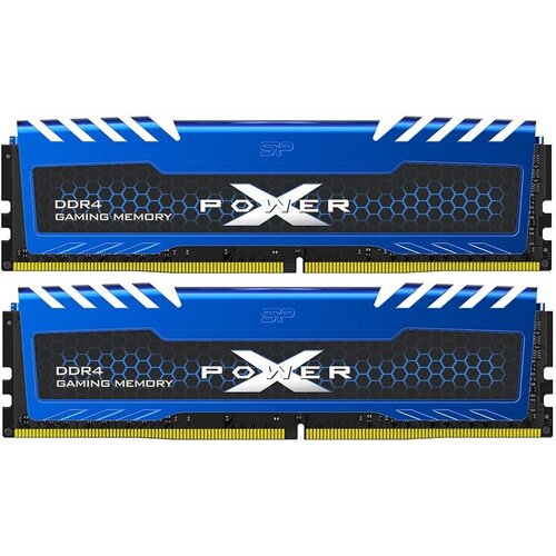 Память DDR4 2x8Gb 3600MHz Silicon Power SP016GXLZU360BDA Xpower Turbine RTL Gaming PC4-28800 CL18 DIMM 288-pin 135В kit single rank с радиатором Ret 702100₽