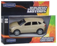 Внедорожник Autotime (Autogrand) Junior Motors Porsche Macan (49463) 1:36 11 см бежевый металлик