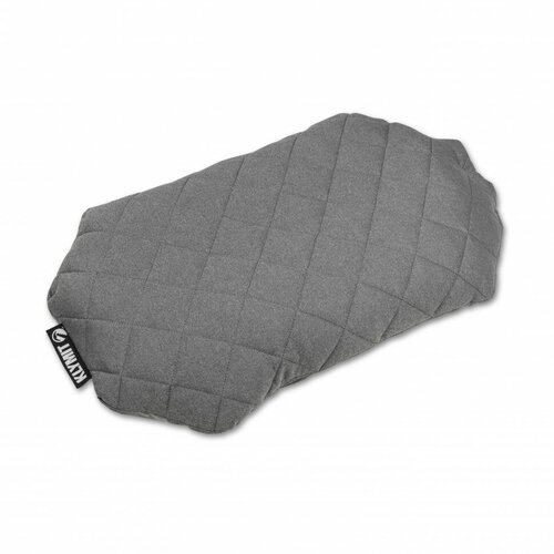 Надувная подушка Pillow Luxe Grey, серая (12LPGY01D) casio iq 02s 7df analog 23 8 cm x 24 4 cm wall clock white