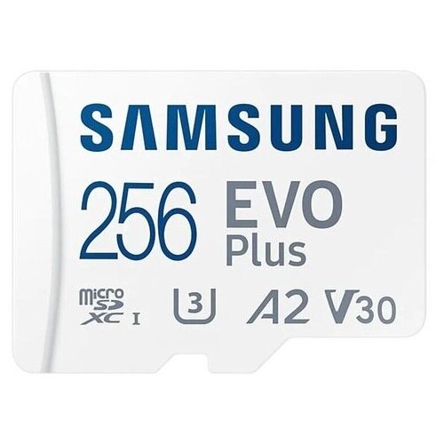 Карта памяти microSDXC 256GB SAMSUNG EVO PLUS Class 10, UHS-I