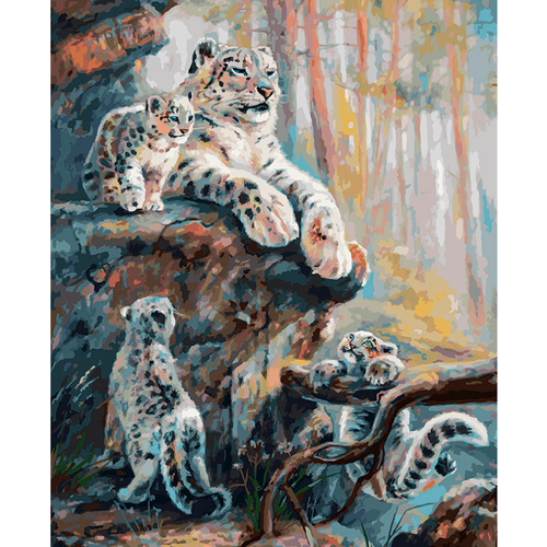 Белоснежка Картина по номерам Тренировки (181-AB), 40 x 50 см, разноцветный белоснежка картина по номерам букет и грибы 226 ab 40 x 50 см разноцветный