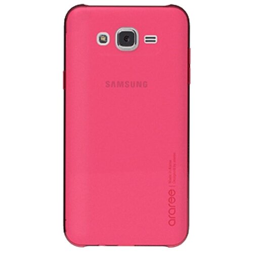фото Чехол-накладка araree gp-j700kdcp для samsung galaxy j7 neo красный