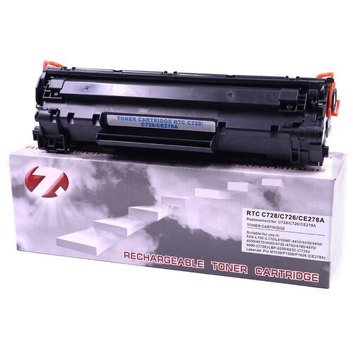 Лазерный картридж 7Q CE278A, 726, 728 для HP LJ P1560 и Canon MF4410 (Чёрный, 2100 стр.), универсальный