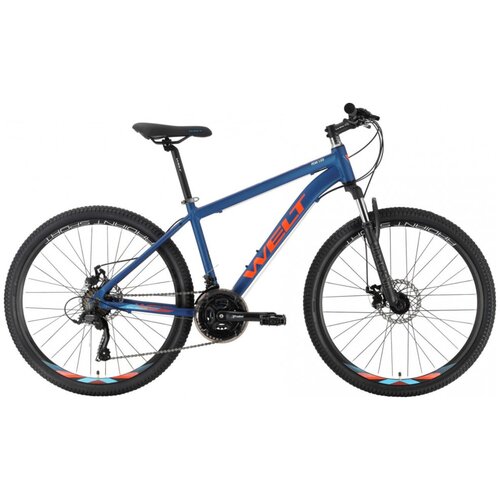 Велосипед Welt Ridge 1.0 D 27 2022 Dark Blue (М) велосипед 27 5 welt 2021 ridge 2 0 d sky blue l