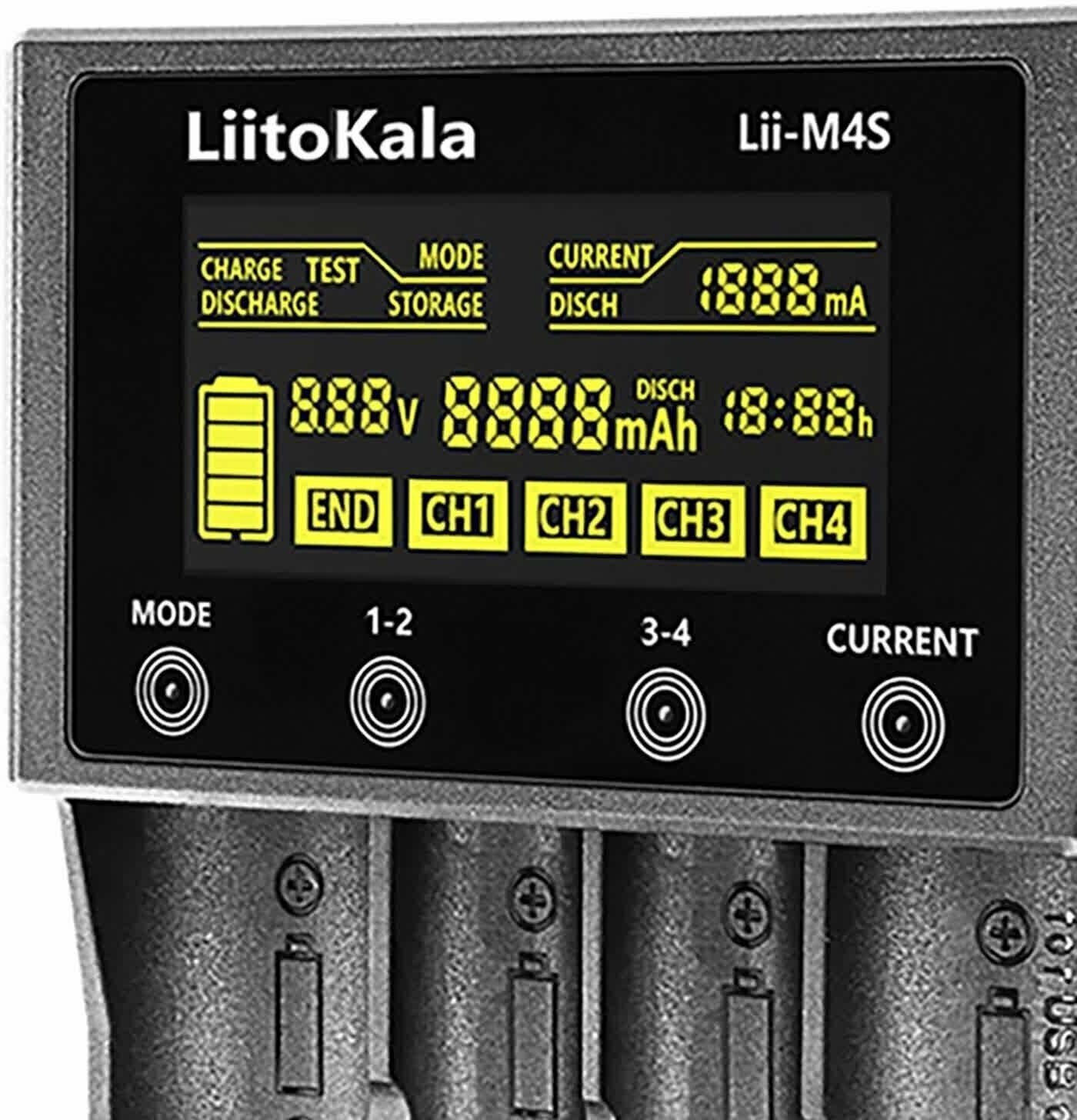 Зарядное устройство LiitoKala Lii-M4S