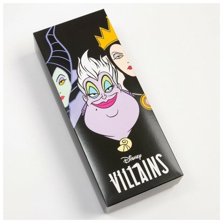 Набор носков"Villains", Disney, 5 пар, 20-22 см Disney 6896703 . - фотография № 3