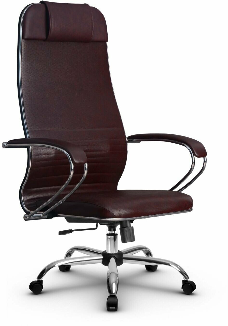 Компьютерное офисное кресло Metta L 1m 38К2/К, Топган, осн. 17833, Темно-бордовое