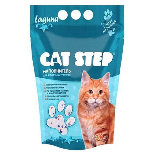 фото Наполнитель Cat Step Силикагелевый Laguna (3.8 л)