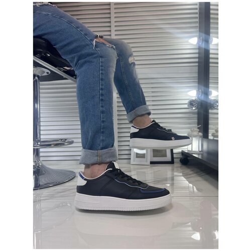 фото Кроссовки мужские черные visda